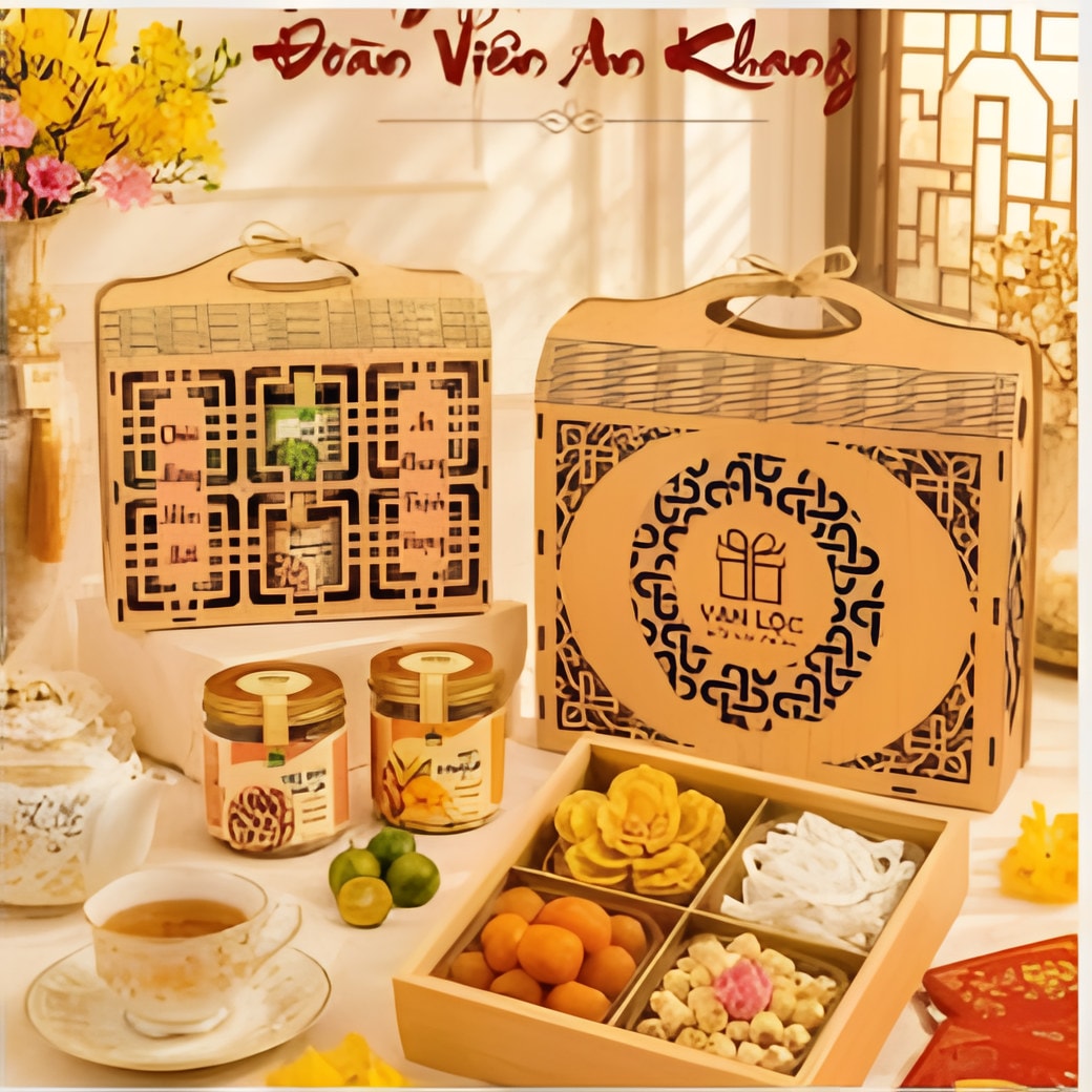 Hộp Gỗ Vạn Lộc