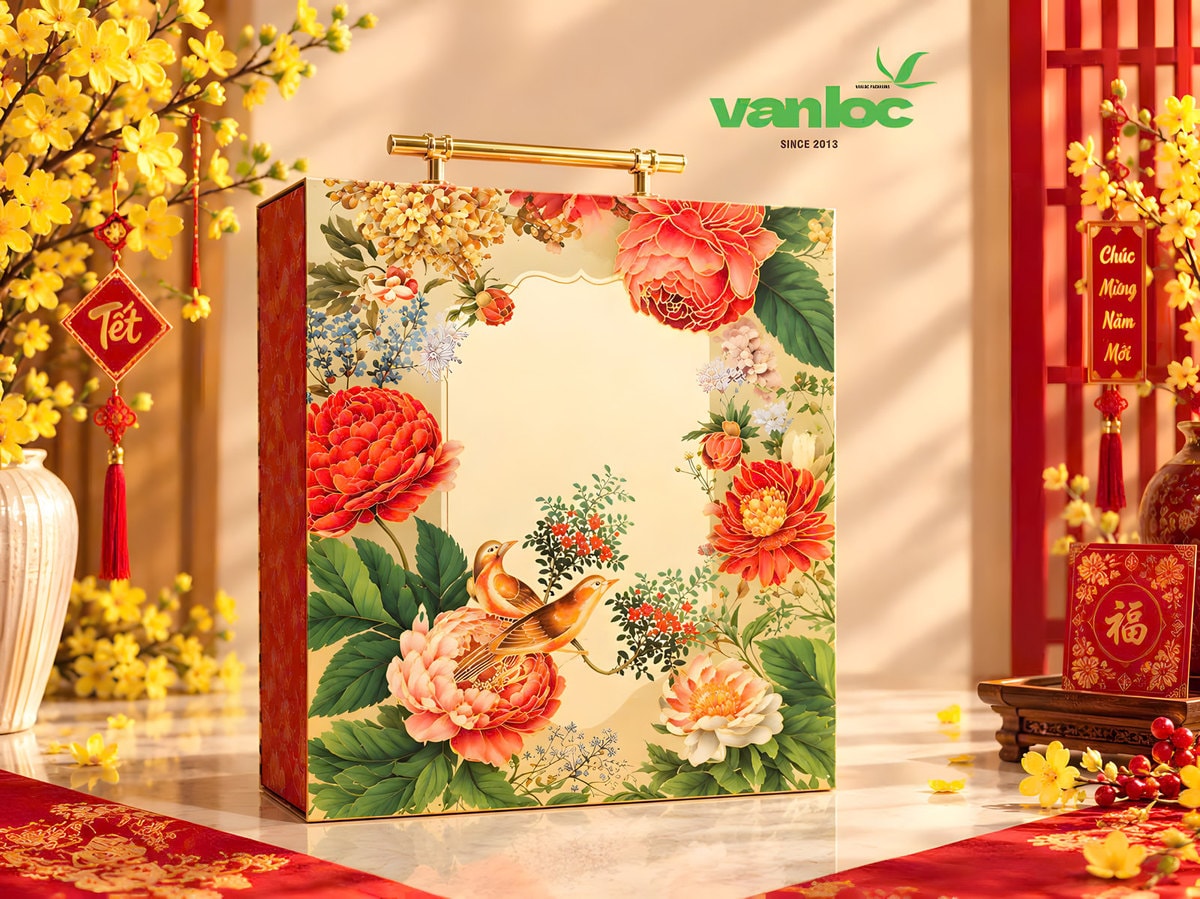 Hộp Sắc Xuân Rực Rỡ